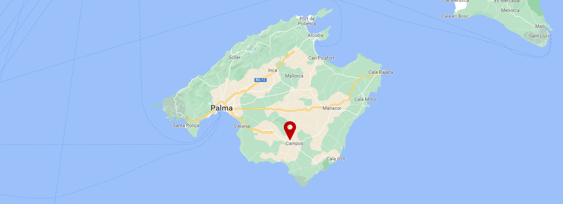 location map permallorca